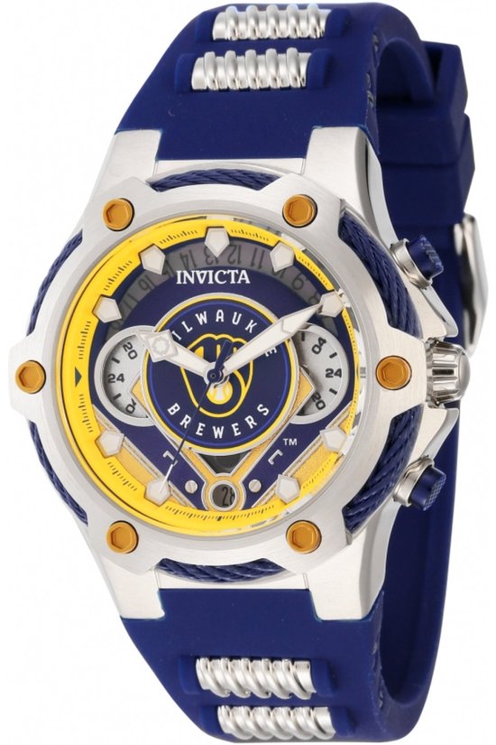 Invicta MLB - Milwaukee Brewers 43529 Quartz horloge - 40mm