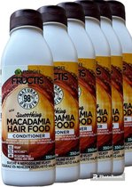 Garnier Fructis Macadamia Après-shampoing alimentaire pour cheveux 6 x 350 ml