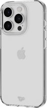 Tech21 Evo Lite Clear - iPhone 15 Pro hoesje - Flexibel schokbestending telefoonhoesje - Semi-transparent - 2,4 meter valbestendig