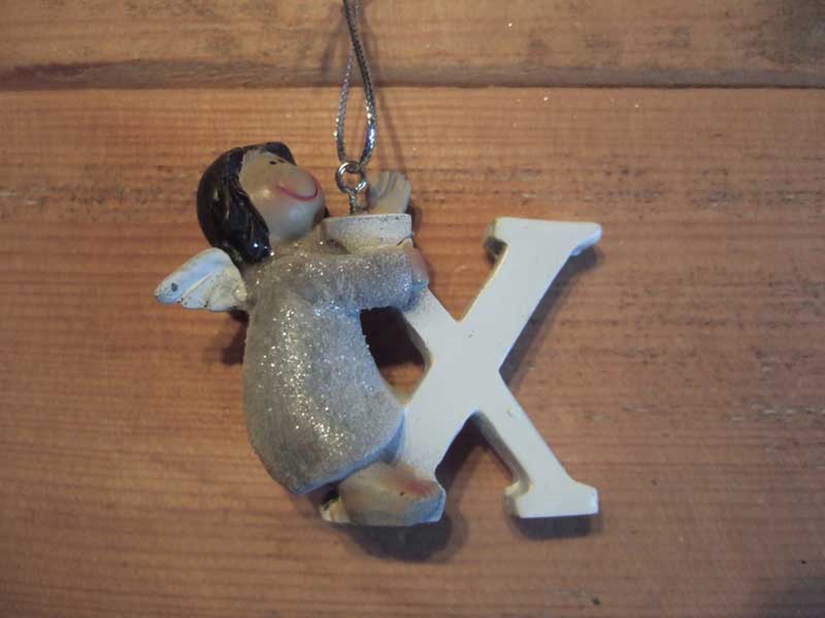 Resin Engel letter x