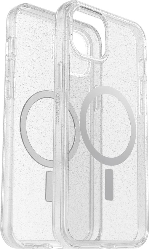 Geschikt voor OtterBox Apple iPhone 15 Plus Symmetry Back Cover Hoesje - Transparant