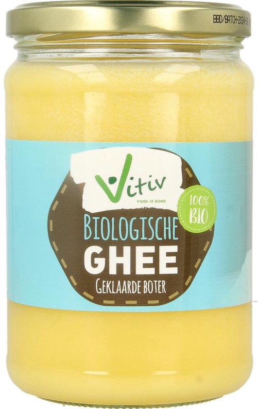 2x Ghee geklaarde boter bio 500 gram bol