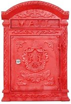 Boîte aux lettres Brocant rouge antique