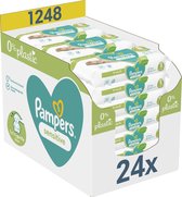 Pampers Sensitive Billendoekjes 0% plastic - 1248 Babydoekjes