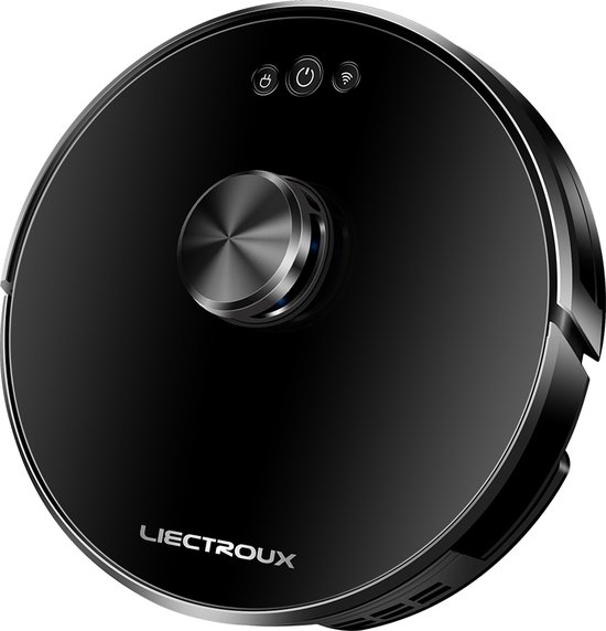 Liectroux X6 Robotstofzuiger Met Dweilfunctie – Met Laadstation - Dweilrobot – Spraakbesturing - Lasertechnologie – Valdetectie – Plint- en vloerdetectie