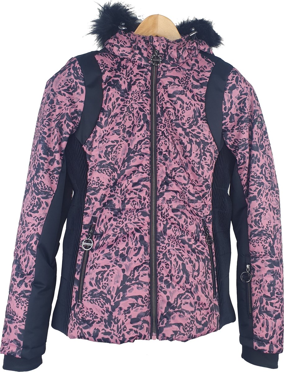 Dare2B Dames Prestige II Jas MesaRoseLeop /36 Roze