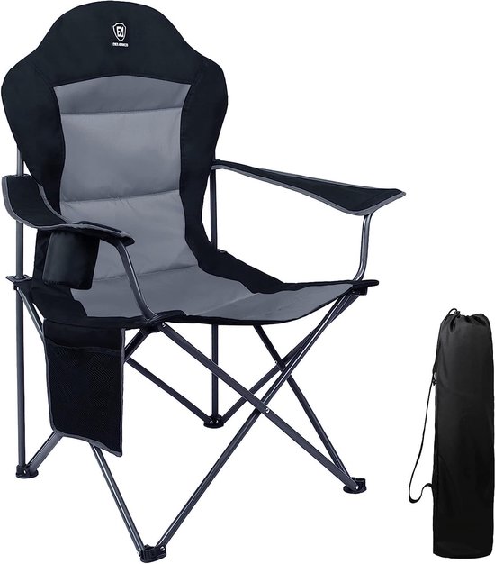 Chaise de camping de Luxe pliable 150 kg portable ultra grande avec dossier  haut,... | bol