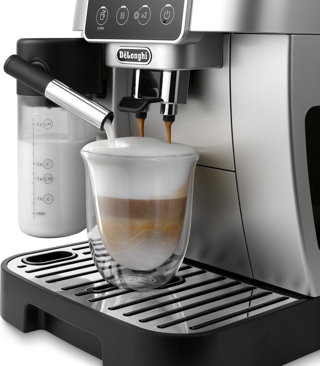 Afbeelding 2 van De'Longhi Magnifica Start ECAM220.80.SB - Volautomatische espressomachine - Zilver/Zwart