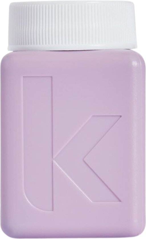 Kleine paarse fles Kevin Murphy met witte dop en een subtiel 'K' logo.