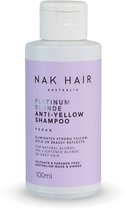 NAK Platinum Blonde Anti-Yellow Shampoo -100ml