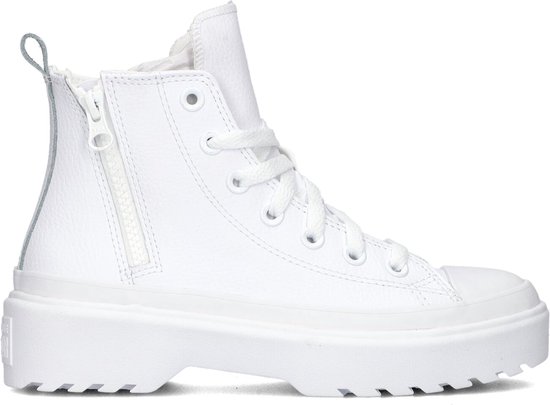 Converse Chuck Taylor All Star Lugged Lift Platform Hoge sneakers - Meisjes - Wit - Maat 37