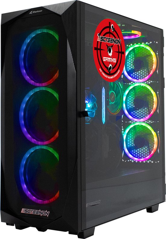 ScreenON - Ryzen 5 - 500GB M.2 - RX 6600XT - GamePC.T50109