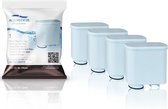 Aqualogis - Filtre à eau AquaClean pour Philips et Saeco - 4 pièces