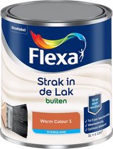 Flexa Strak in de lak - Buitenlak Zijdeglans - Warm Colour 1 - 1l