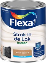 Flexa Strak in de lak - Buitenlak Zijdeglans - Warm Colour 6 - 750ml