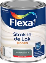 Flexa Strak in de lak - Binnenlak Hoogglans - Calm Colour 2 - 750ml