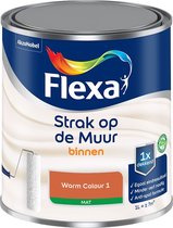 Flexa Strak op de muur - Binnen Mat - Warm Colour 1 - 1l