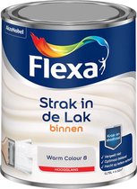Flexa Strak in de lak - Binnenlak Hoogglans - Warm Colour 8 - 750ml