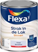 Flexa Strak in de lak - Binnenlak Hoogglans - Violet Sensation - 750ml