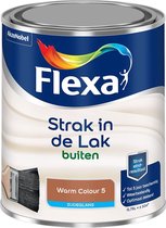 Flexa Strak in de lak - Buitenlak Zijdeglans - Warm Colour 5 - 750ml