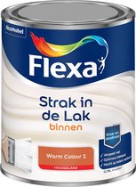 Flexa Strak in de lak - Binnenlak Hoogglans - Warm Colour 1 - 750ml
