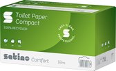 Satino Comfort | Papier toilette | Rouleau compact | 2 couches | 24 × 100 mètres