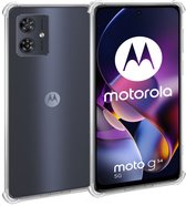 Geschikt voor Motorola Moto G54 Hoesje – Shock Proof Case – Cover Transparant