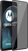Geschikt voor Motorola Moto G14 Screenprotector Privacy - Privacy Beschermglas - Privé GuardCover