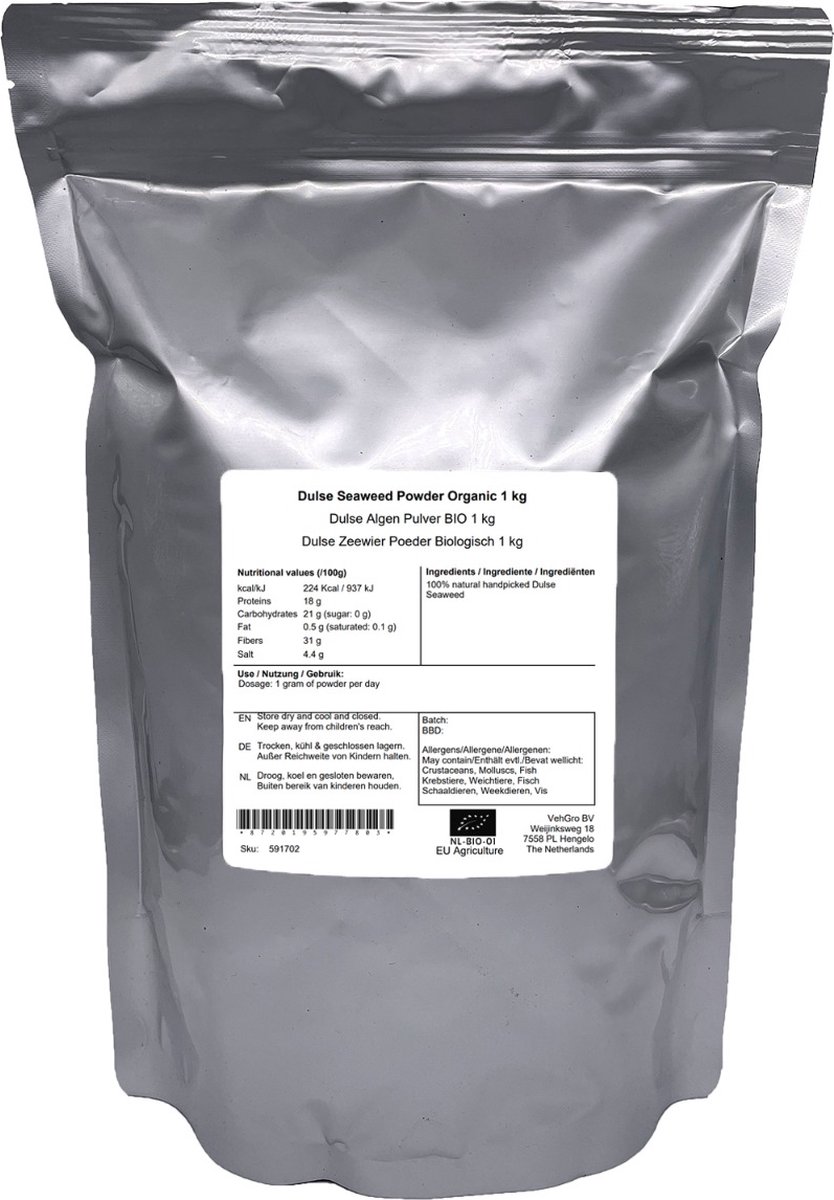 Goedkoopste Dulse Poeder - 1 Kg - Holyflavours