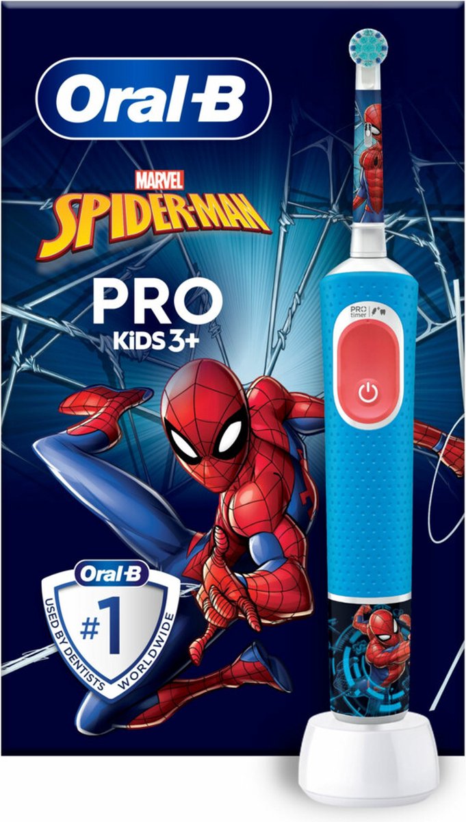 Oral-B Elektrische Tandenborstel Pro Kids Spider-Man - Oral B