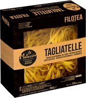 Filotea - Tagliatelle nestjes 250 gram - Brons persing - Premium pasta met eieren - Volstaat voor 4 porties