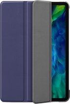 Just in Case Smart Tri-Fold kunstleer hoes voor iPad Pro 12.9 (2020) - blauw