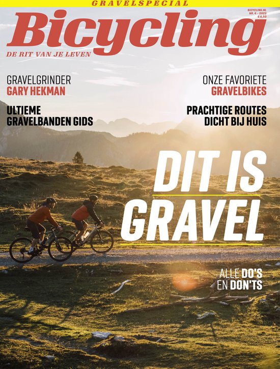 Bicycling editie 4 - tijdschrift - gravel special cadeau geven