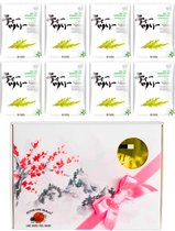 Mitomo Tea Tree Oil Gezichtmaskers - Giftset Vrouw - 8 x 25g - Verjaardag Cadeau Vrouw - Geschenkset Vrouwen