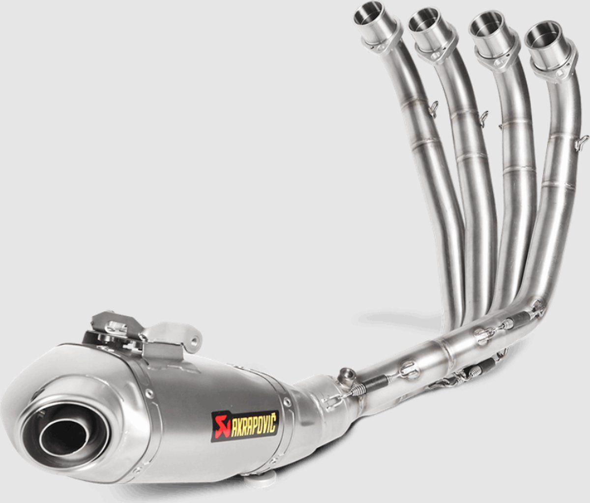 Akrapovic Racing Line Steel&titaniumHONDA CBR CB 650F 650RRef:s-h6r11-aft Niet Gehomologeerd Volledig Uitlaatsysteem Zilver Not Homologated