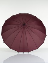 Lasessor – Paraplu – Grote – Automatische - Bordeaux – Rood - 84cm – 16 Baleinen - Stormparaplu - Windproof