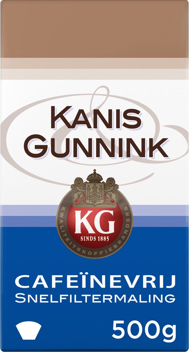 Kanis Decaf Filterkoffie - 6 x 500g thumbnail 6