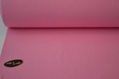 Fijne boordstof roze 1 meter - modestoffen voor naaien - stoffen
