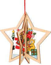 Hiden | Kerstbal Ster - Kerstboom - Kerstversiering - Kerstcadeau.- Kerstverlichting - Kerstkaarten - Decoratie | Kerst Beren