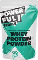 PowerfulPeople - WHEY Protein - Eiwitpoeder met BCAA - Vanille - WHEY Proteïne poeder - 40 shakes - 1000 gram