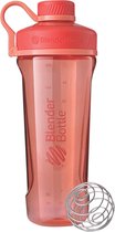 BlenderBottle™ RADIAN  Koraalrood Tritan  - Eiwitshaker/Bidon/Shakebeker - 940 ml