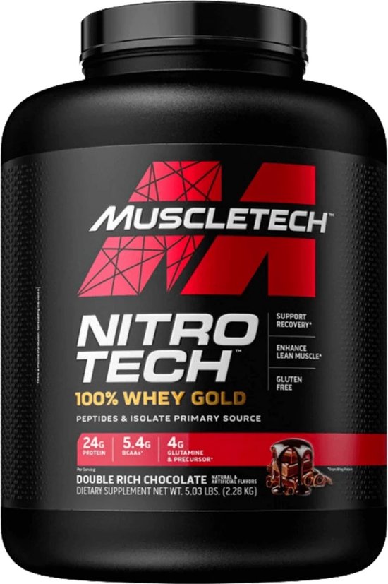 Nitro Tech Whey Gold 2270gr Chocolade
