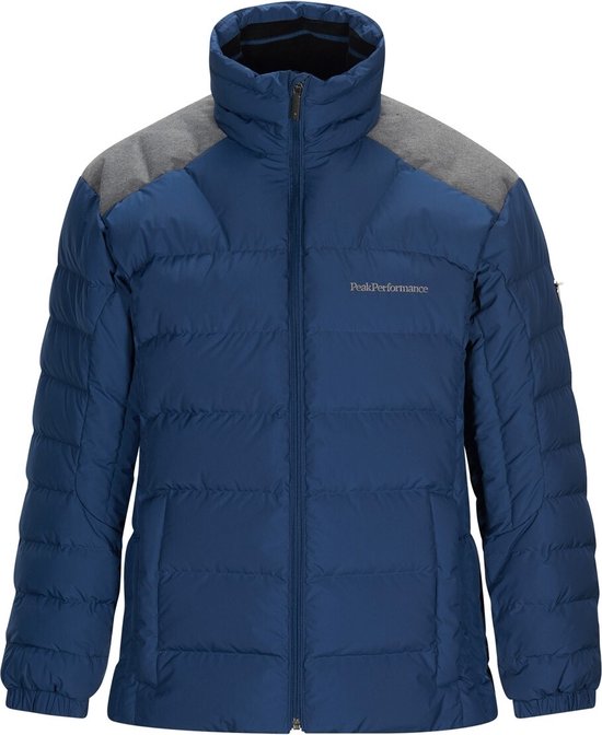 Peak Performance - Velaero Down Jacket - Blauwe Winterjas - Blauw