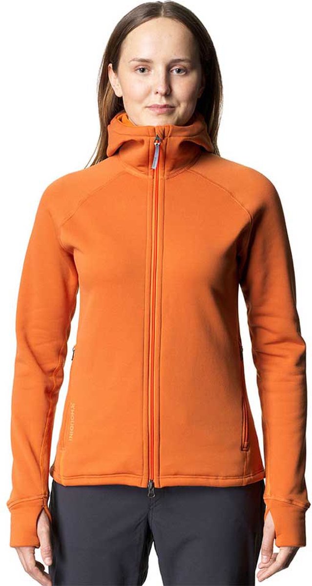 Houdini Sportswear W's Power Houdi - Fleecevest - Dames Burned Orange S