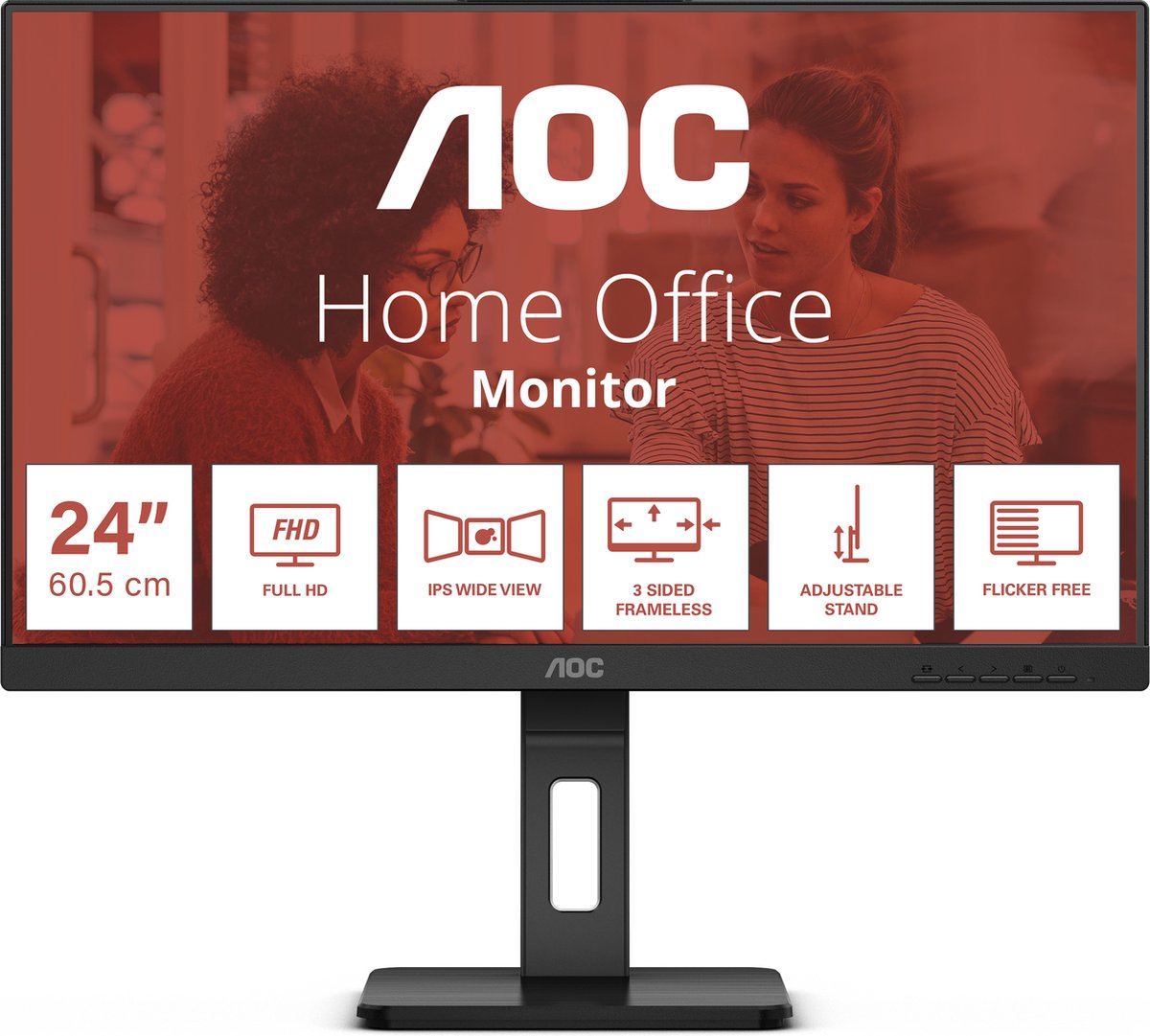 AOC Essential-line E3 24E3QAF 24 Full HD IPS Monitor