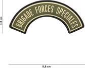 101 Inc Embleem 3D Pvc Brigade Forces Speciales Groen  9029