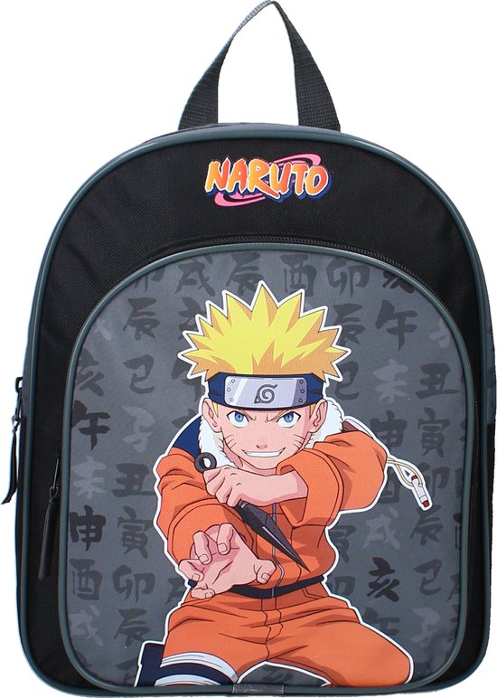 Naruto The Greatest Ninja - Rugzak - Zwart - Kinderen - Jongens