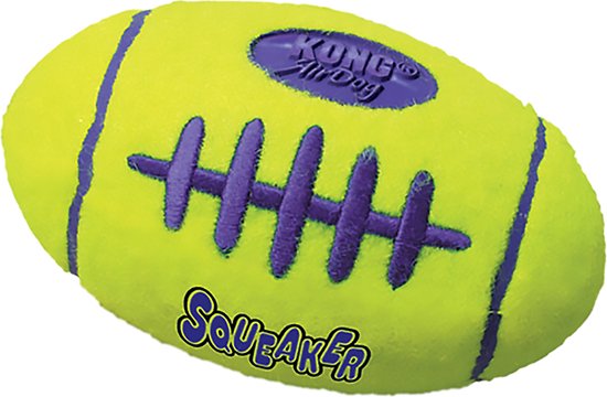Kong air football medium 1 PC - Ballon - Jaune - Jouet pour chat - 150 x 130 x 64 mm