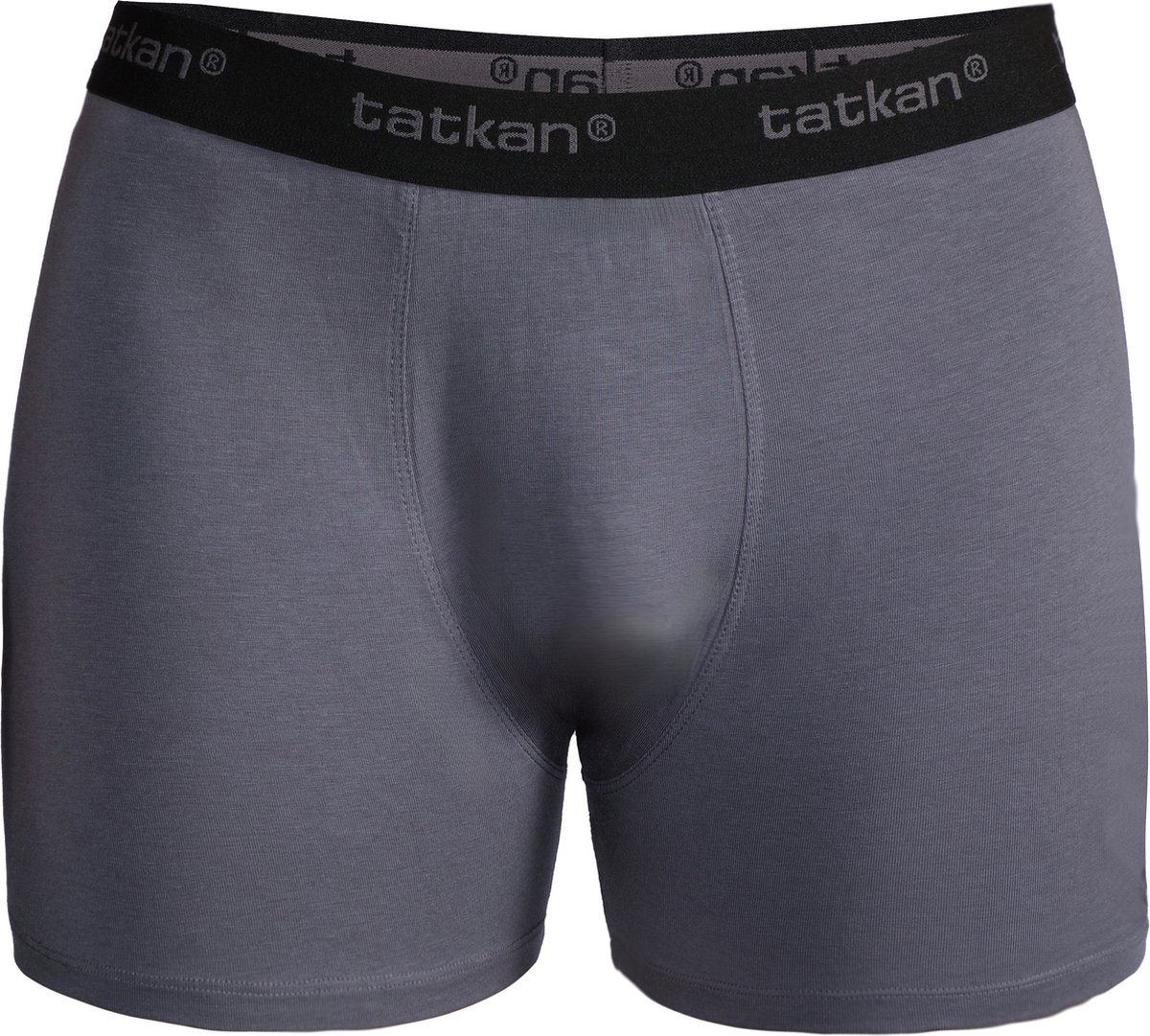 Tatkan - Underwear Heren Boxershorts - Modal Heren Ondergoed - Modal Boxershorts voor Mannen - Heren Onderbroeken - Normale pijp - Maat XL - 4-pack - 2 Zwart, 2 Donker Grijs