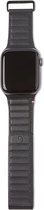 DECODED Traction Strap - Bracelet de montre magnétique pour Apple Watch 5/4 (40 mm) et Apple Watch 3/2/1 (38 mm) - Fermeture magnétique [ Zwart ]